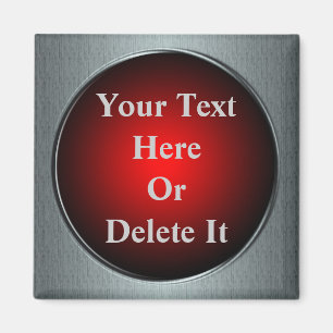 Panic Button Magnet