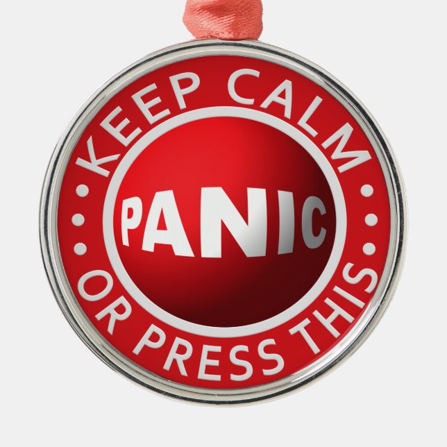 Panic Button ornament (Front)