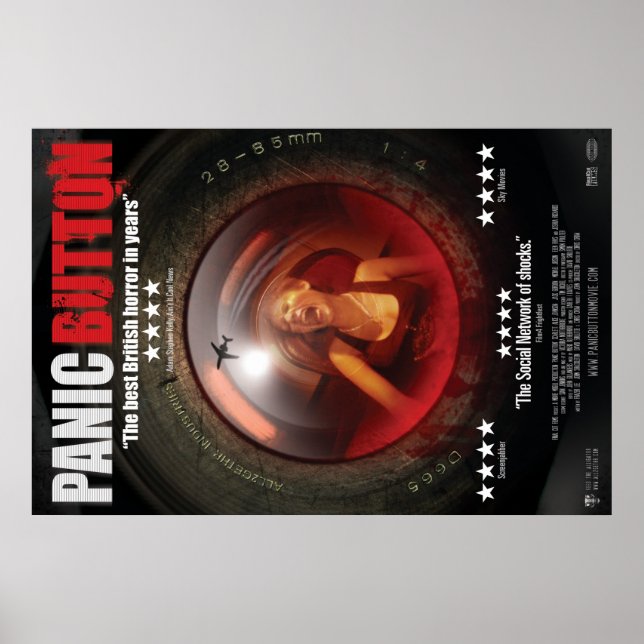Panic Button Screaming Lens Poster (Front)