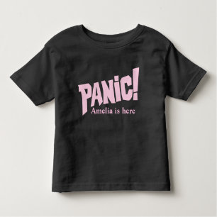 Panic named girls t-shirt