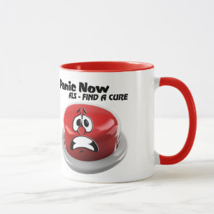 Panic Now  Ringer Mug