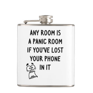Panic Room Hip Flask