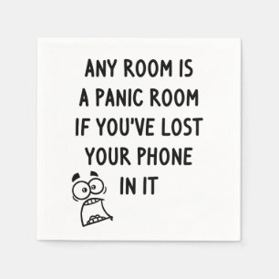 Panic Room Napkin