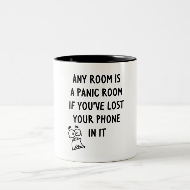 Panic Room Two-Tone Coffee Mug (Center)