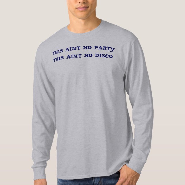 Panic Sam Long Sleeve T-Shirt (Front)