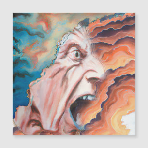 Panic Waves Oil Painting
