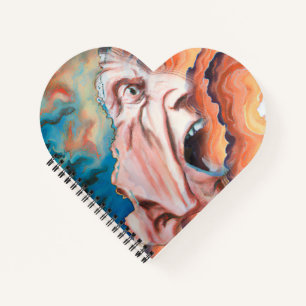 Panic Waves Oil Painting Notebook