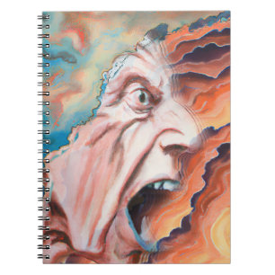 Panic Waves Oil Painting Notebook