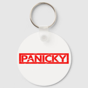 Panicky Stamp Key Ring