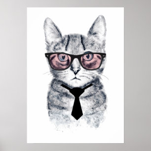 Panka’s Smart Cat Poster