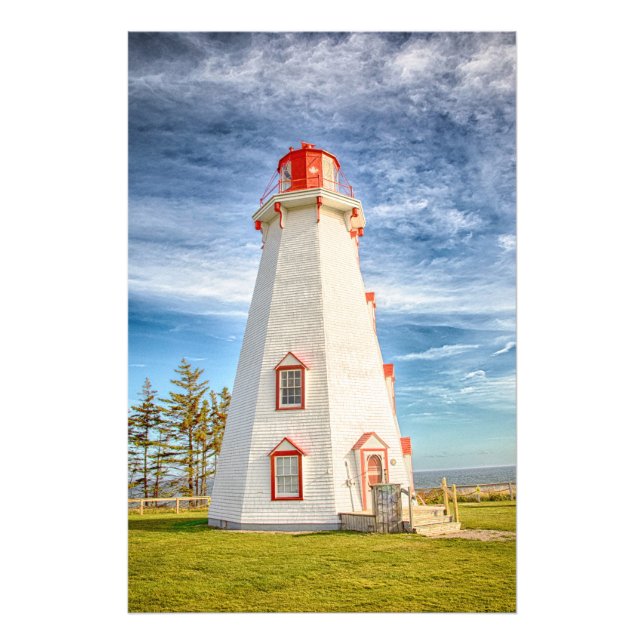 Panmure Island Lighthouse Photo Print (Front)