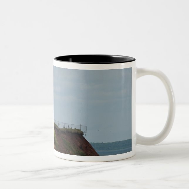 Panmure Island, Prince Edward Island. Panmure Two-Tone Coffee Mug (Right)