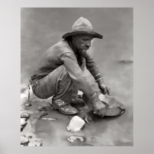 PANNING for YELLOW Poster