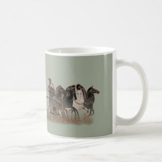 Panoply - Ancient Greek chariot and horses Coffee Mug