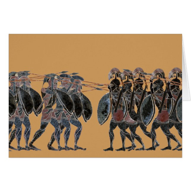 Panoply - Ancient Greek hoplite battle line (Front Horizontal)
