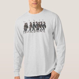 Panoply. Ancient Greek hoplites on the move T-Shirt