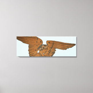 Panoply - The Greek goddess Nike close-up Canvas Print