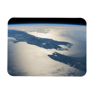 Panorama From Space Highlighting Cook Strait Magnet
