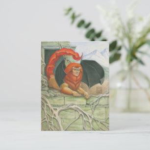 Panorama Manticore Art Postcard