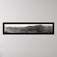 Panorama of Bisbee AZ Photo 1909