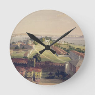 Panorama of Constantinople, plate 22 from 'Aya Sof Round Clock