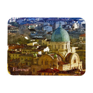 Panorama of Florence, Italy Magnet