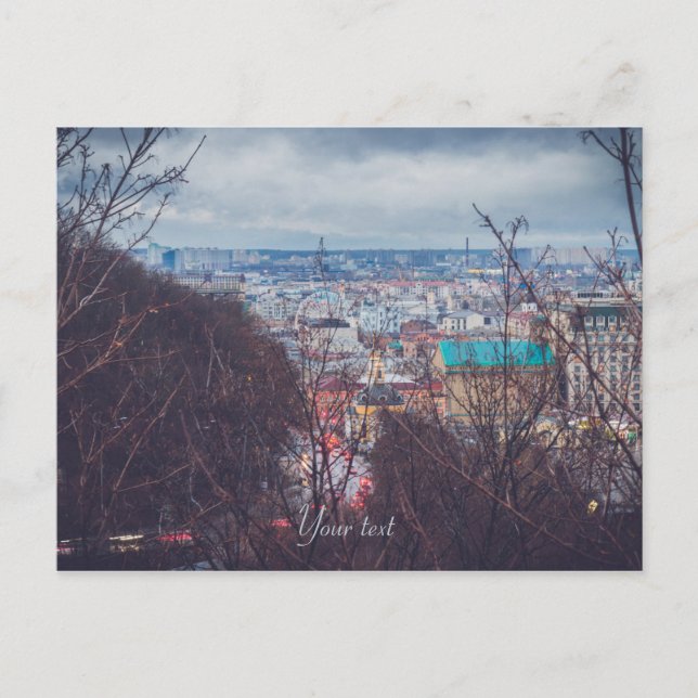  Panorama of Kyiv  Postcard (Front)