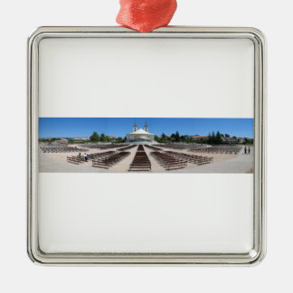 panorama of Medjugorje Metal Ornament