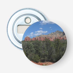 Panorama of Red Rocks in Sedona Arizona Bottle Opener