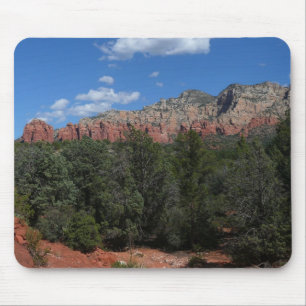 Panorama of Red Rocks in Sedona Arizona Mouse Pad