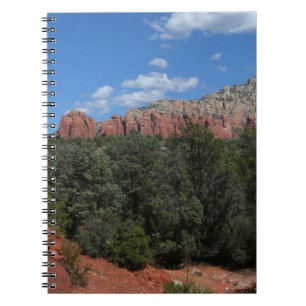 Panorama of Red Rocks in Sedona Arizona Notebook