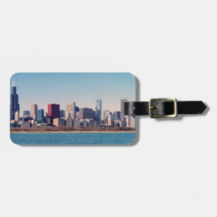 Panorama of the Chicago skyline Luggage Tag