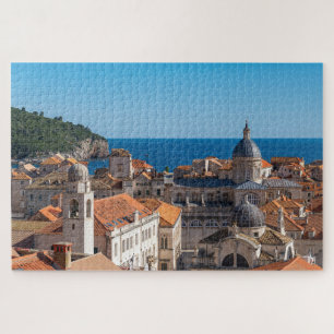 Panorama of the city of Dubrovnik - Croatia Jigsaw Puzzle