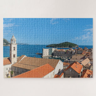 Panorama of the city of Dubrovnik - Croatia Jigsaw Puzzle