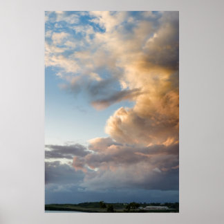 Panorama: Skies over Grenada Poster