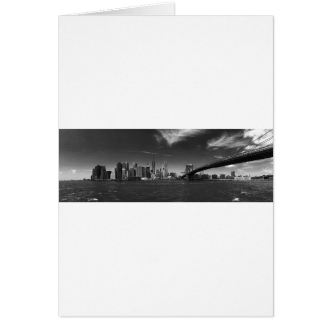 Panoramic Black White Brooklyn (Front)