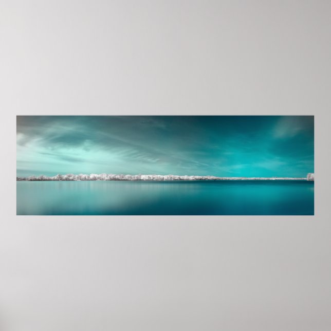 PANORAMIC LANDSCAPE - DNIPRO, UKRAINE POSTER (Front)