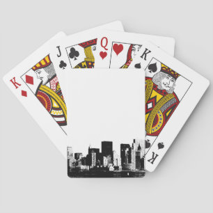 Panoramic New York City Bicycle Playing Cards