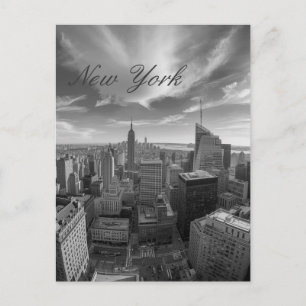 Panoramic New York City Travel  Holiday Postcard