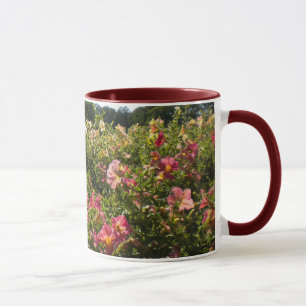 Panoramic Petunias Mug