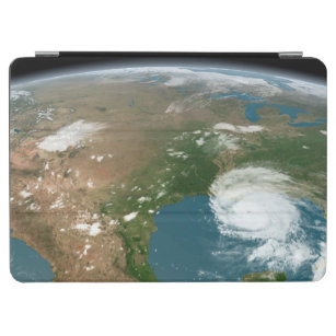 Panoramic Planet Earth And The Us. iPad Air Cover
