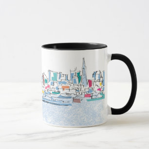 Panoramic San Franciso, CA Mug