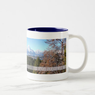 Panoramic Tetons mug