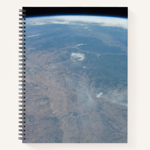 Panoramic Texas And The Gulf Of Mexico Notebook
