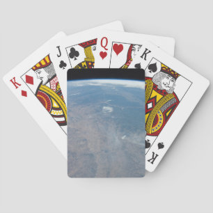 Panoramic Texas And The Gulf Of Mexico Playing Cards