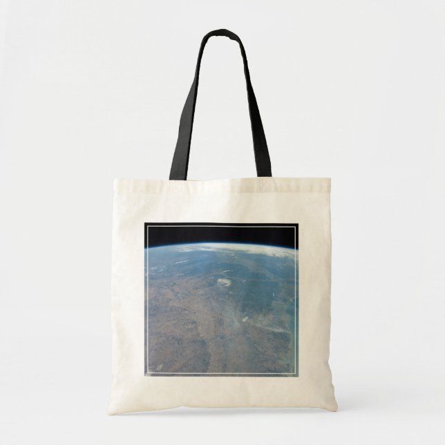 Panoramic Texas And The Gulf Of Mexico Tote Bag (Front)