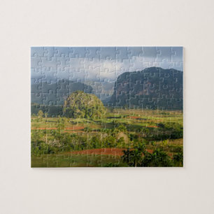 Panoramic valley landscape, Cuba Jigsaw Puzzle