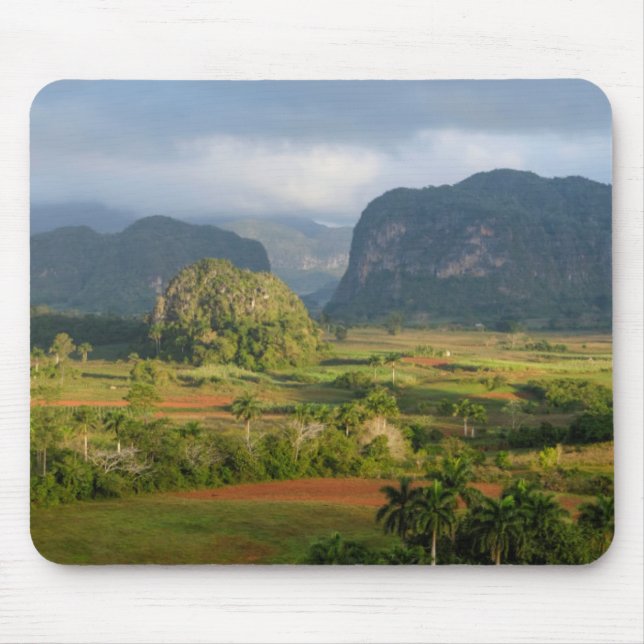 Panoramic valley landscape, Cuba Mouse Pad (Front)