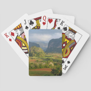Panoramic valley landscape, Cuba Playing Cards