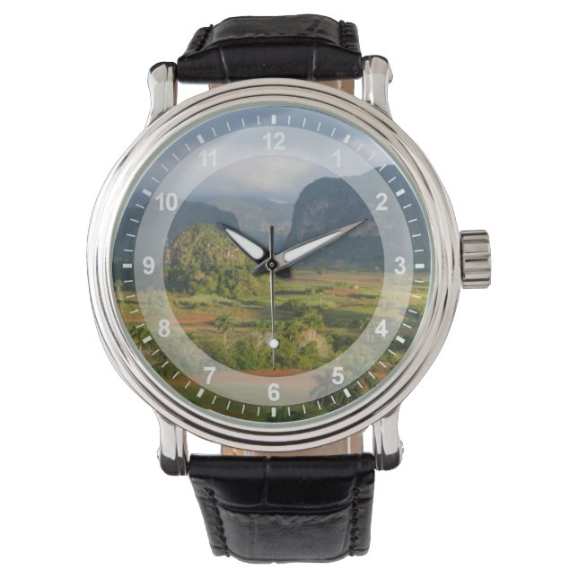 Panoramic valley landscape, Cuba Watch (Front)